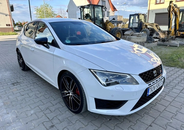 Seat Leon cena 72600 przebieg: 160000, rok produkcji 2016 z Błonie małe 352